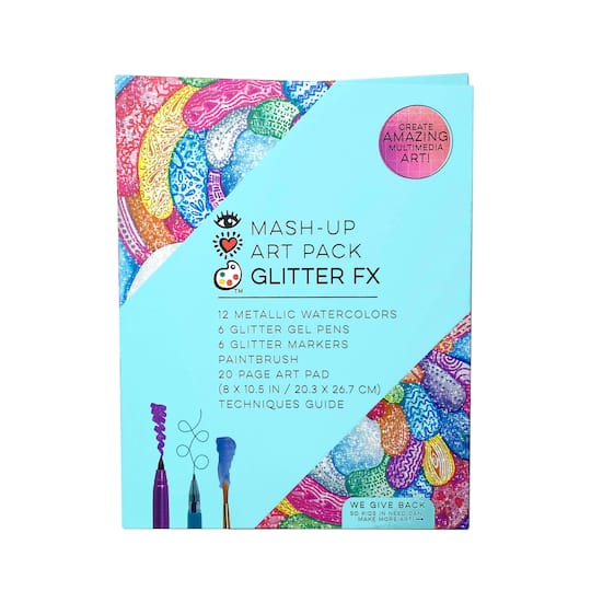 Mash-Up Art Pack Glitter FX Craft Kit